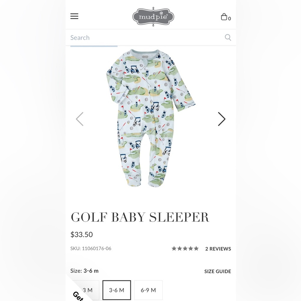 Golf Baby Sleeper